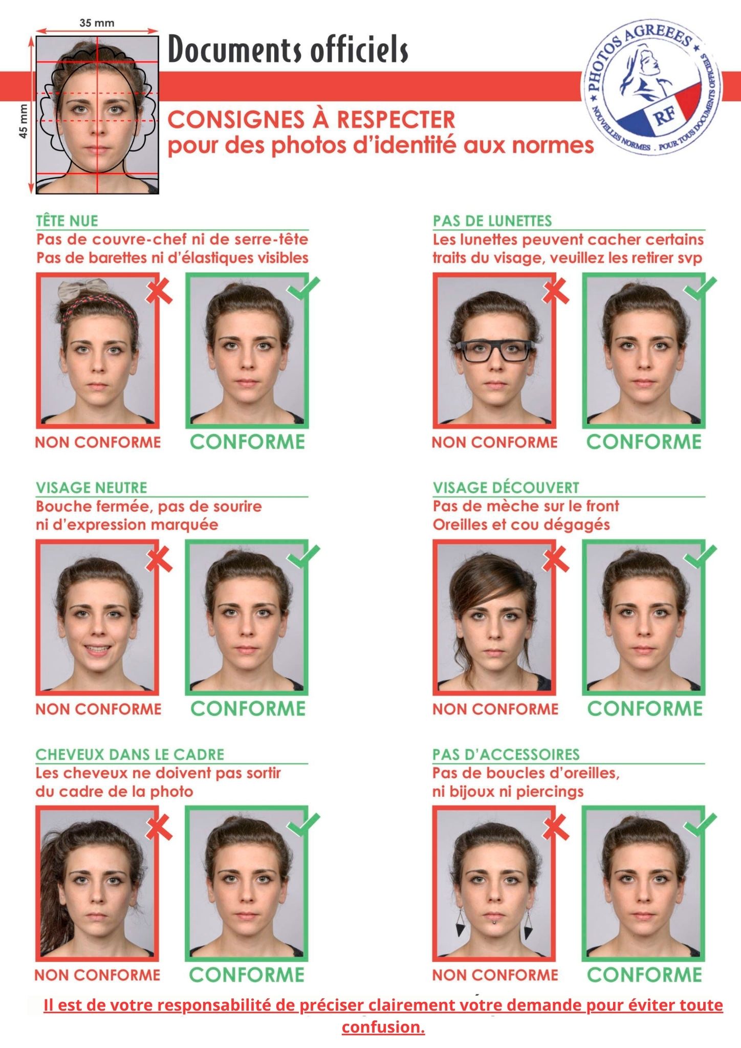 Photo d'identité à Vertou (Nantes) - Alternative à Photomaton - Respect des normes administratives avec garanties - Studio Loïc Photographe