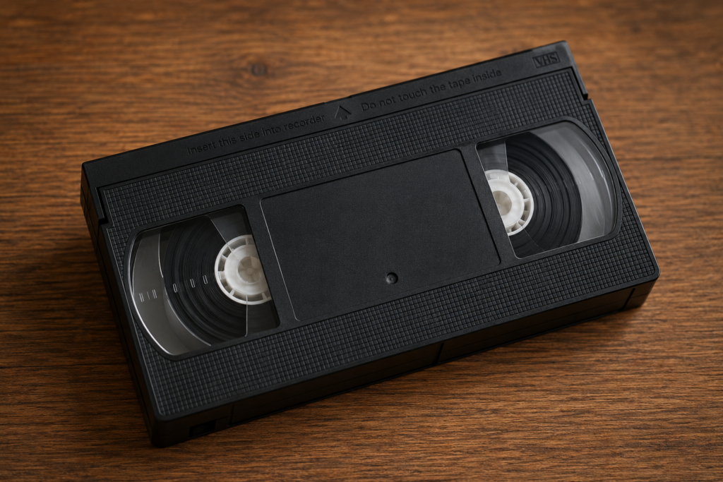 Numérisation de cassette VHS à Vertou – Studio Loïc Photographe